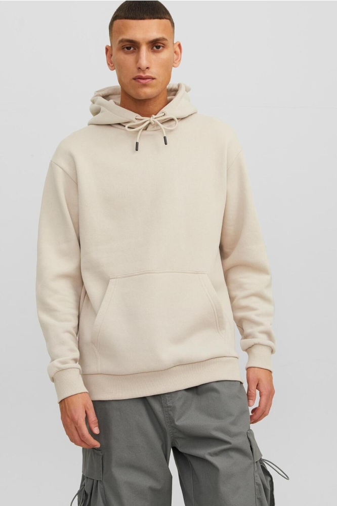 JJEBRADLEY SWEAT HOOD NOOS 12249340 MOONBEAM